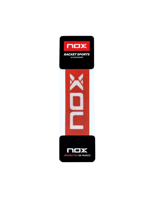 Bolsa 6 UDS. - Blister (1 UD) Protector Nox Rojo Logo Blanco | Ofertas de pádel